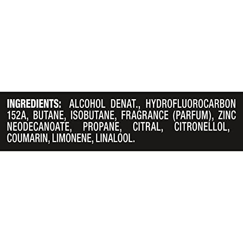 AXE Apollo Body Spray Deodorant for Long-Lasting Odor Protection, Sage & Cedarwood Deodorant for Men Formulated Without Aluminum 4oz 4 Count