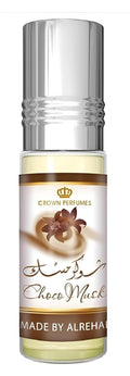 Al-Rehab Choco Musk Concentrated Perfume Rollerball for Unisex, 0.2 Ounce