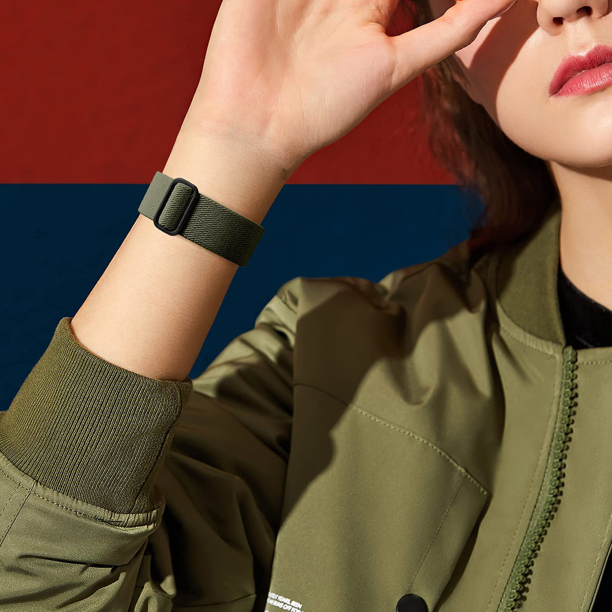 DaQin 3 Pack Stretchy Solo Loop Compatible with Apple Watch Bands Men Women | Soft Nylon Band 49mm 46mm 45mm 44mm 42mm, Braided Elastic Sport Strap for iWatch Series 12 11 10 9 8 7 6 5 4 3 2 1 SE Ultra