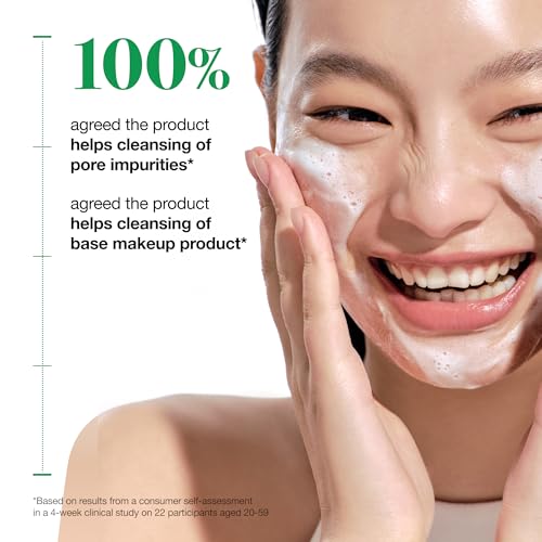 Anua Heartleaf Quercetinol Pore Deep Cleansing Foam, 5.07 fl.oz | Face wash for Pore Refining Cleanser, Hydrating Daily Cleanser for Double Cleansing, Gentle Foaming with BHA, Korean Skincare