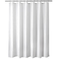 Titanker Waterproof Fabric Shower Curtain Liner Washable, Cloth Shower Liner with Magnets, White Shower Liner Soft Fabric, Lightweight Shower Curtain Liner, 70x72 Inches