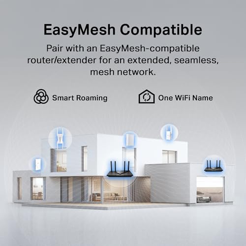 TP-Link AX1800 WiFi 6 Router (Archer AX21 V5) | Dual Band Wireless Internet, Gigabit, Easy Mesh, Works with Alexa - A Certified for Humans Device