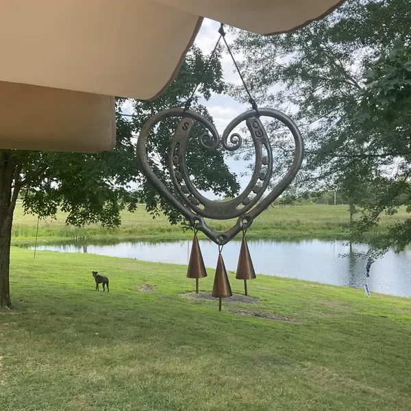 The Horseshoe Heart Wind Chime ❤🐎 (Handmade by Jordan Maynard)