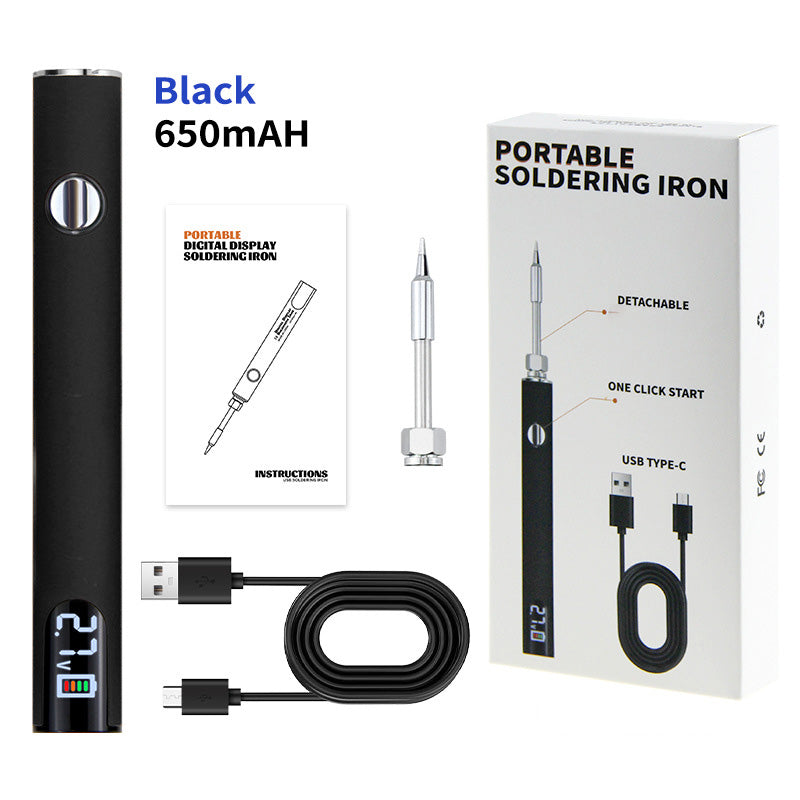 ⏳Time-limited Special⌛Portable Digital Display Soldering Iron Kit