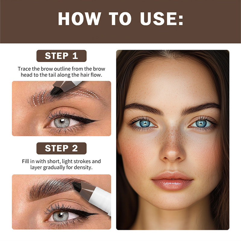Multi-Forkfluffy Liquid Eyebrow Pen