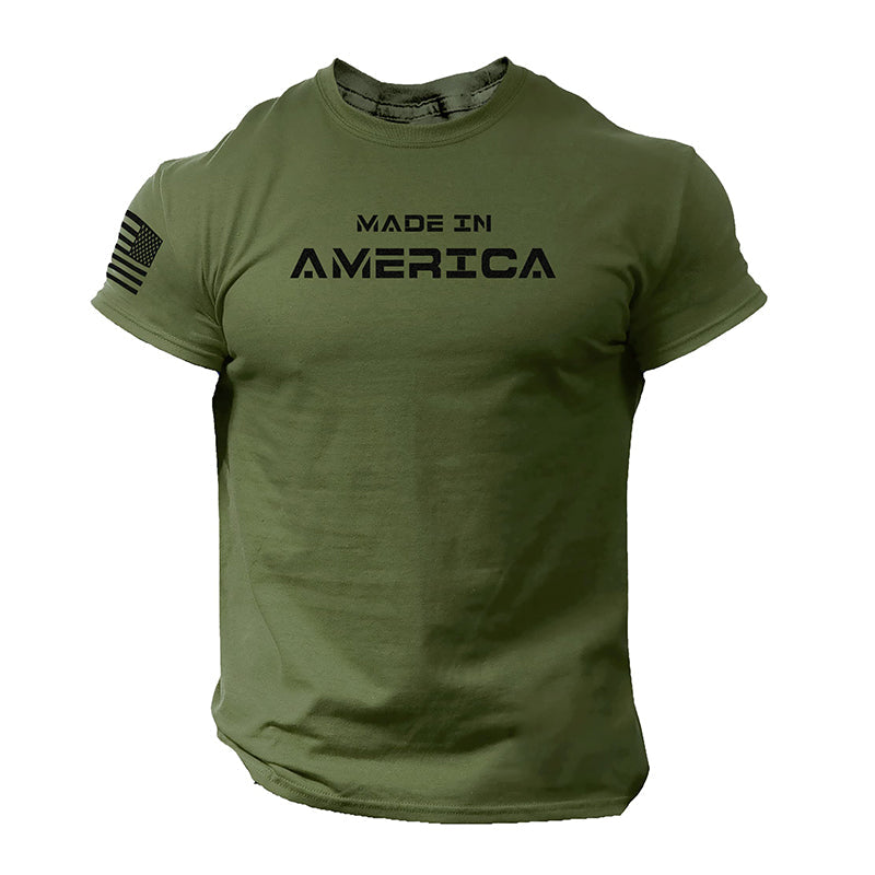 ⏳Time-Limited Special⏰Men's Athletic Fit Crew Neck Tee – Breathable Cotton, Perfect Stretch & Ideal for Gym or Daily Wear ✨