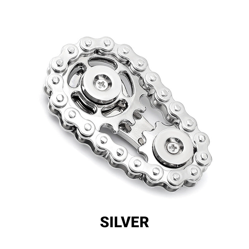 ⏳Time-Limited Special⏰Stainless Steel Gear Chain Fidget Spinner